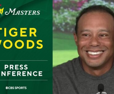 Tiger Woods returns to Augusta National | Press Conference | CBS Sports