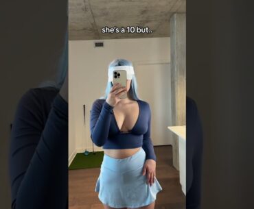 she’s a 10 but… #golf