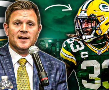 Brian Gutekunst Gets Asked About Releasing Aaron Jones