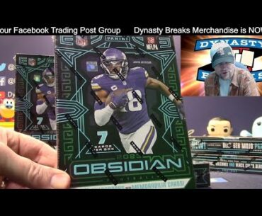 2023 Obsidian Football Card 6 Box Half Case Break #2   Sports Cards