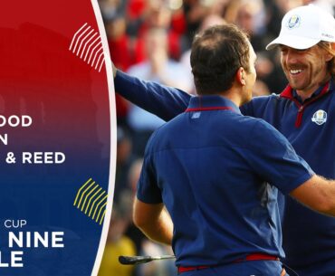 Woods & Reed vs Fleetwood & Molinari | Back Nine Battle | 2018 Ryder Cup