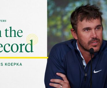 Brooks Koepka Is Ready For His Masters Moment