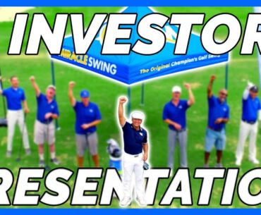 Miracle Swing Investor Presentation LIVE with Christo Garcia