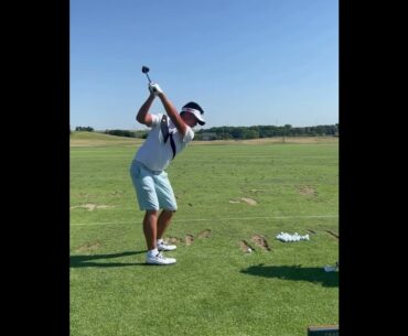 Carl Yuan  super slow motion golf swing. #golf , #bestgolf , #golfswing , #alloverthegolf