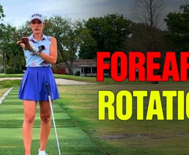 Forearm Rotation in Golf Swing (DO THIS)