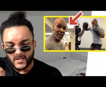 "IMA MAKE FAKE PAUL MY NEW PRETTY LOOKIN' B****!"- MIKE TYSON LOSES IT ON JAKE PAUL!