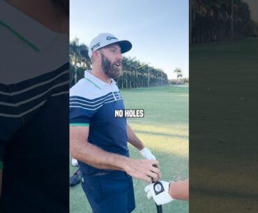 Dustin Johnson wasn't feeling Bryson's driver... 🤣