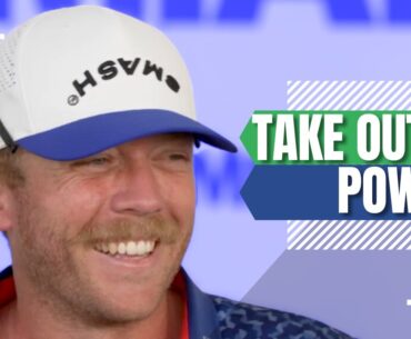 Talor Gooch THANKS his MUSTACHE after LEADING LIV Golf Miami Round 1