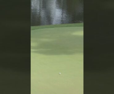 Viktor Hovland makes a hole-in-one on No. 6, the fifth ace today on the Par 3 course. #themasters