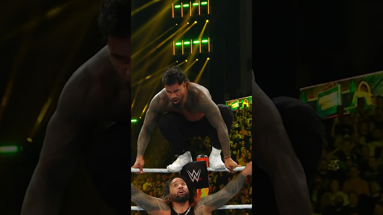 The moment Jey Uso made history by pinning Roman Reigns, giving us one of the greatest moments 🙌 The moment Jey Uso made history by pinning Roman Reigns, giving us one of the greatest moments 🙌