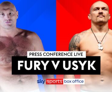 Tyson Fury v Oleksandr Usyk ⚖️ | Live Press Conference