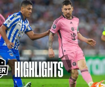 Monterrey vs. Inter Miami CF Highlights | FOX Soccer