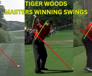 Tiger Woods Masters Winning Golf Swings - Which Is Best?