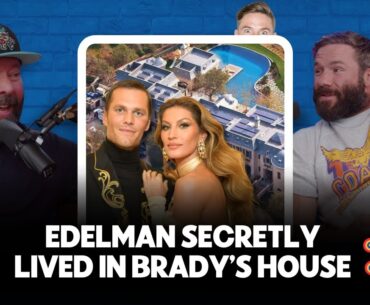 Julian Edelman Lived in Tom Brady and Gisele Bundchen's Mansion in California Without Them Knowing