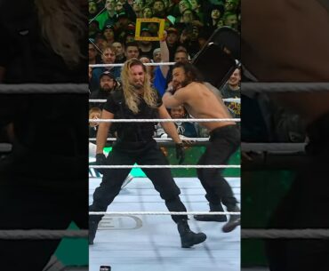 ROMAN GOT PAYBACK ON SETH ROLLINS #WrestleMania