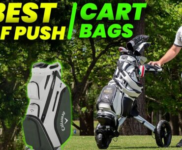 5 Best Golf Push Cart Bags 2024: Top Picks for Push Cart Golf Bags
