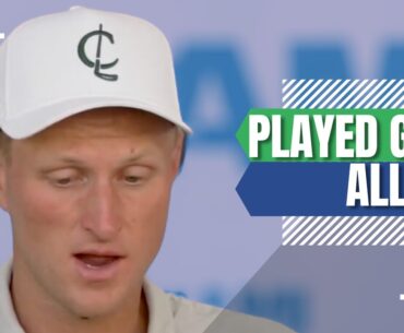 Adrian Meronk LOVING IT after Round 2 of LIV Golf Miami