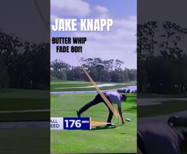 JAKE KNAPP BUTTER CUT WHIP FADE 80ft#golfswing #golftips #golfingtips #simplegolftips #golf #shorts