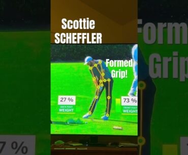 SCOTTIE SCHEFFLER WORLD #1 Formed Grip! #golf #golfingtips #scottiescheffler #boss #golfswing #short