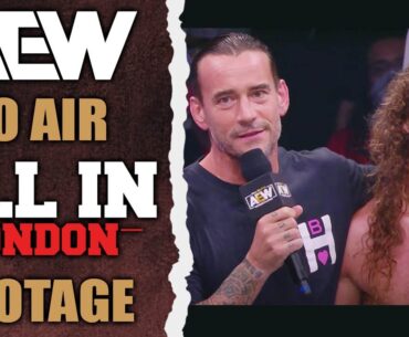 AEW Airing CM Punk And Jack Perry All In Footage The Hump 4/10/24