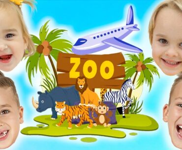 Vlad and Niki - Family trips to the Zoo and Amusement park for kids