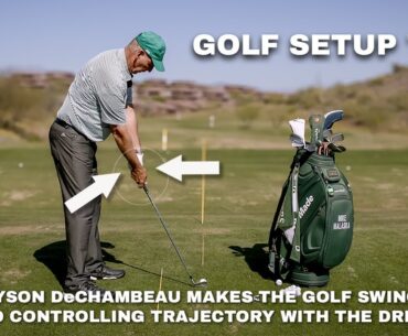 Golf Setup Tips: How Bryson DeChambeau Makes the Golf Swing Easier and Controlling Trajectory