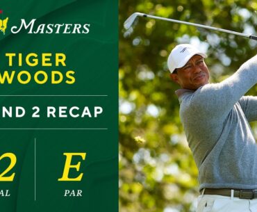 2024 Masters 2nd Round Recap: Tiger Woods To Make Historic 24th Straight Made Cut I CBS Sports
