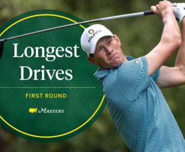 The Longest Drives From the 2024 First Round | The Masters
