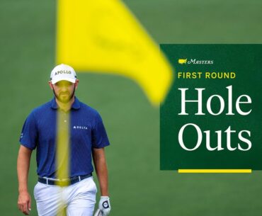 Every Hole Out From The 2024 First Round | The Masters