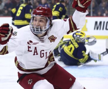 Boston College vs. Michigan: 2024 NCAA Frozen Four semifinal highlights