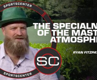 Ryan Fitzpatrick talks SPECIALNESS of The Masters Tournament & atmosphere! ⛳️  | SportsCenter