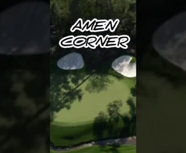 The Masters' Amen Corner: A Sight to Behold! Watch now!