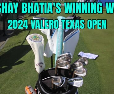 Akshay Bhatia’s winning WITB: 2024 Valero Texas Open