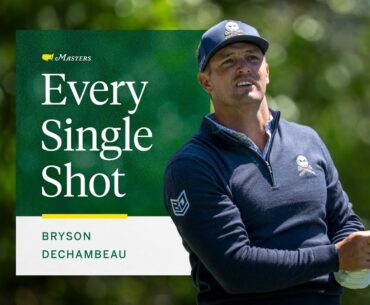 Bryson DeChambeau's Second Round | Every Single Shot | The Masters