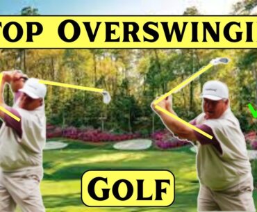 Fix Your Overswing In Golf | PERFECT Backswing!!