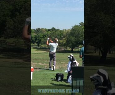 Tyson Alexander golf swing on the driving range Valspar Championship