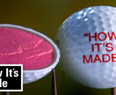 How Golf Balls, Clubs, Carts, & Tees Are Made | How It's Made | Science Channel