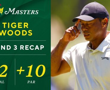 2024 Masters Round 3 Recap: Tiger Woods finishes +10 (82) | CBS Sports