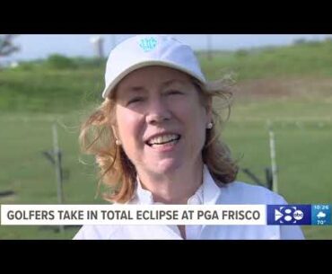 GlowUp on the Green Ladies Par 3 Golf Day - WFAA Newscast - 10PM