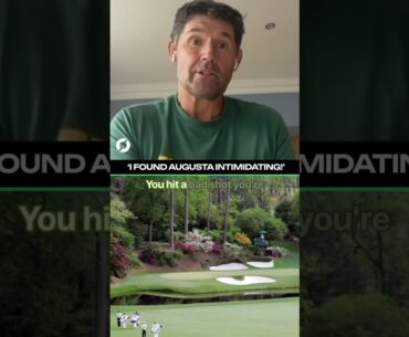 ‘I found the #course very #intimidating! I really did!’ | PADRAIG HARRINGTON