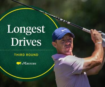 The Longest Drives From the 2024 Third Round | The Masters