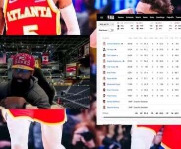 WE TALK HAWKS TV. HAWKS VS HORNETS FINAL HOME GAME WATCH ALONG