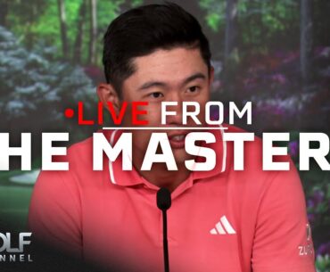 Collin Morikawa improves behind new putter in Masters Round 3 | Live From The Masters | Golf Channel