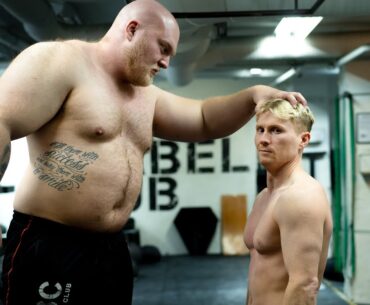 Swedish Giant VS Rock Climber - Who has the strongest grip?