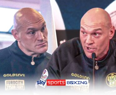 Tyson Fury press conference BEST BITS ahead of Oleksandr Usyk fight! 👀🍿