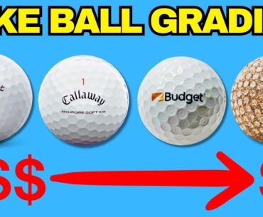 what does a lake golf ball grading mean?