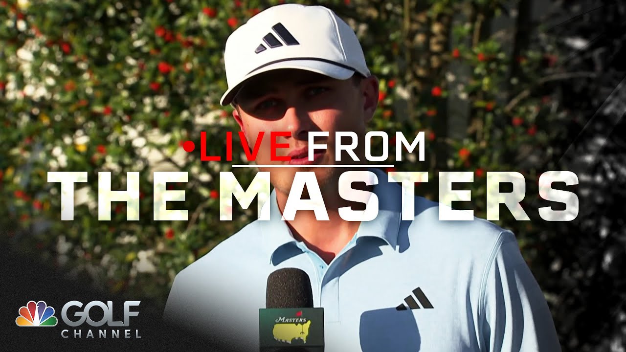 Ludvig Åberg not afraid of Masters Tournament Sunday pressure Live