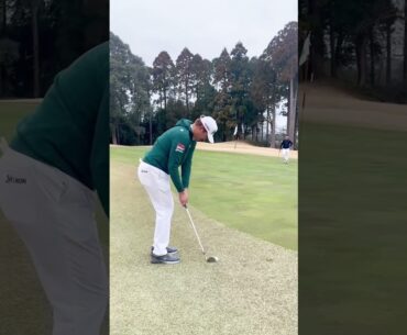 【これがプロの技】出水田大二郎プロの練習ラウンド