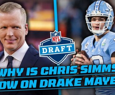 Chris Simms on why he is lower on Drake Maye | PFF