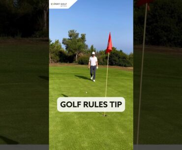 Golf Rules Tip | Aeration Holes #golf #rules #golfrules #rulesofgolf #golftips #golfswing  #golfer
